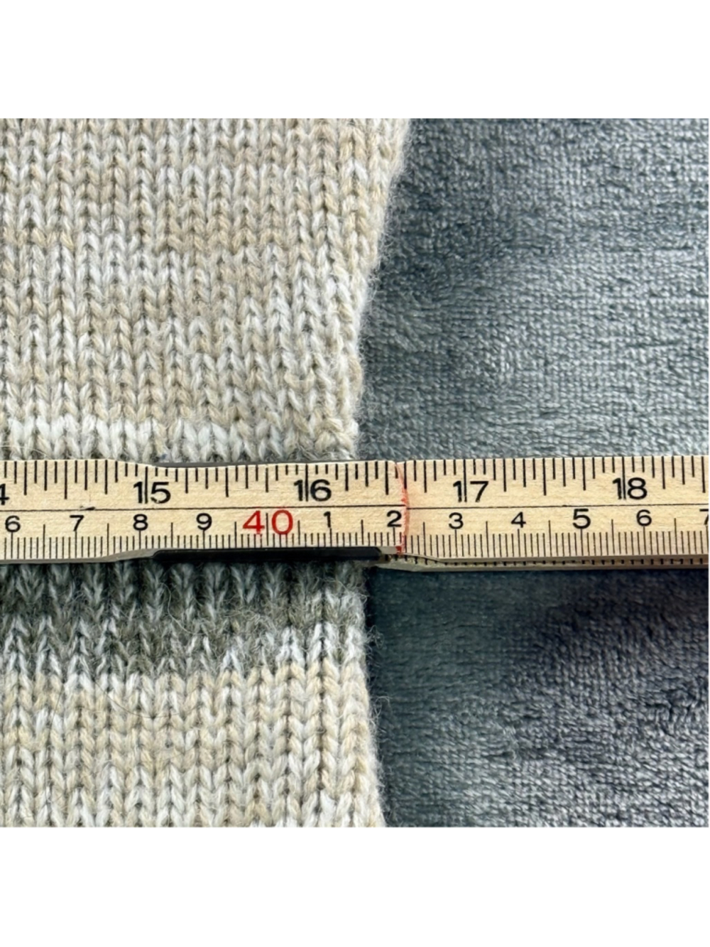 Triple Five Soul Women M Fair Isle Zip Cardigan Vintage Y2K Nordic Cream Sweater - Picture 9 of 12